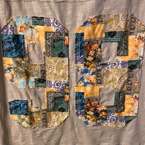 SHEIN Beige and White Tee